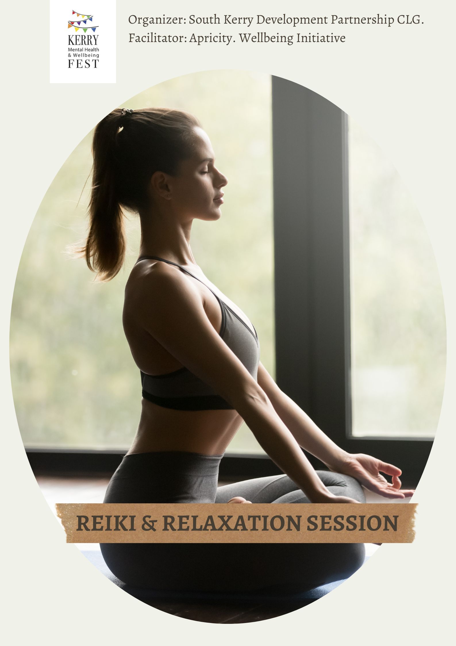 Reiki & Relaxation Session event at Kerry Mental Health & Wellbeing Fest 2023