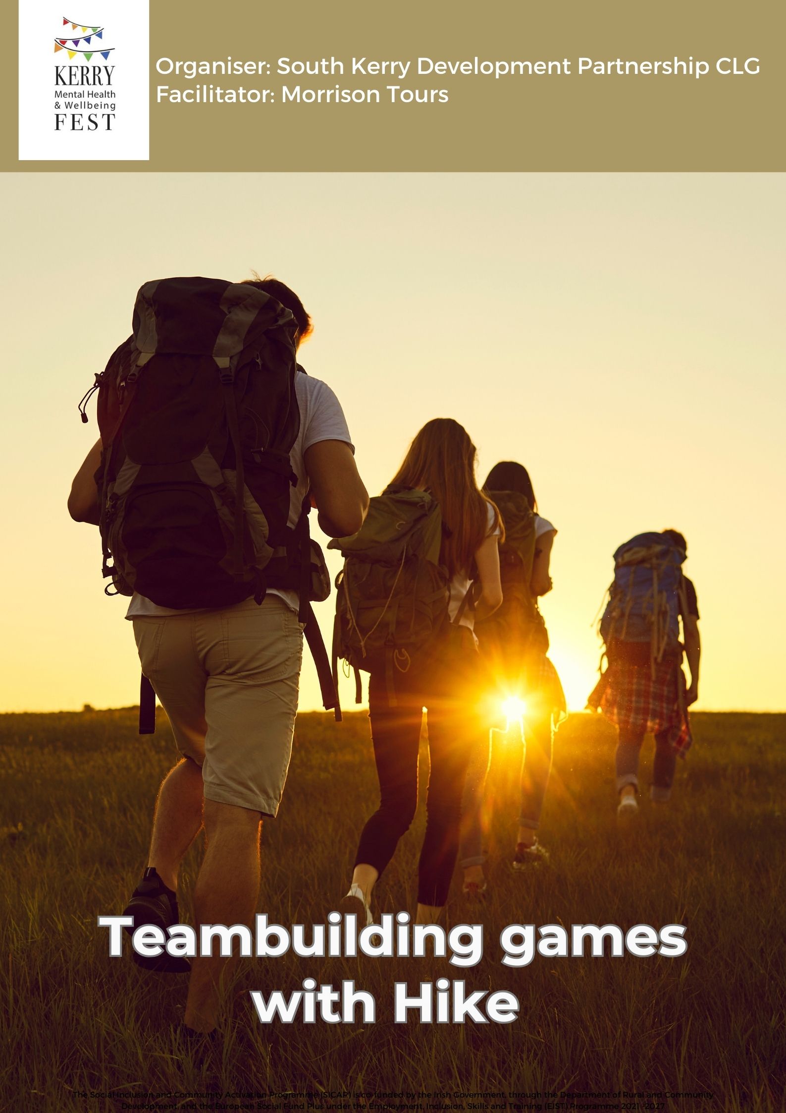 Team Building Games with Hike, Killarney event at Kerry Mental Health & Wellbeing Fest 2023