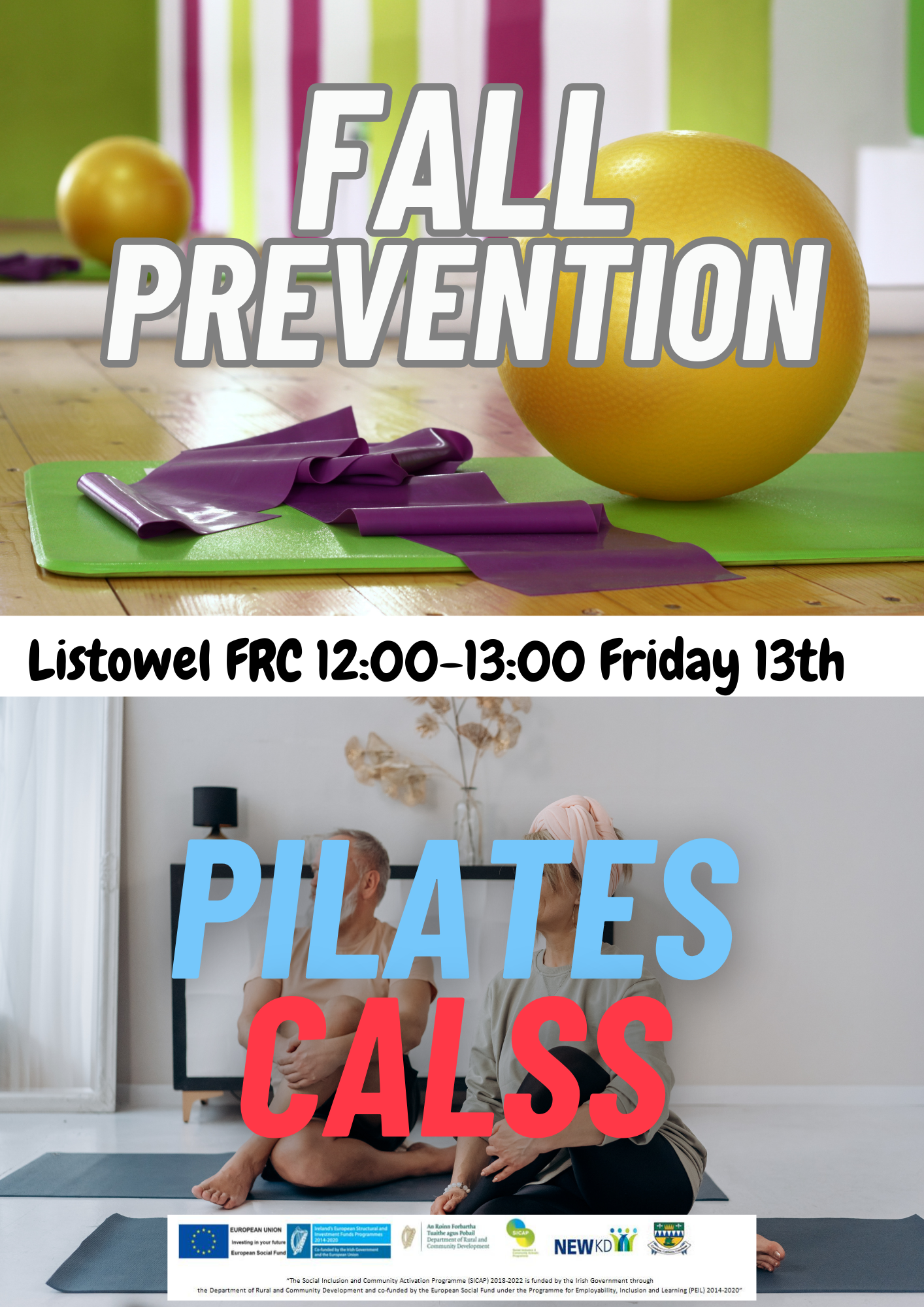 Fall Prevention Pilates event at Kerry Mental Health & Wellbeing Fest 2022