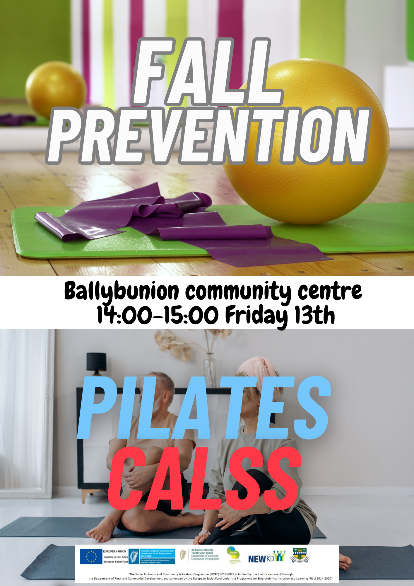 Fall Prevention Pilates event at Kerry Mental Health & Wellbeing Fest 2022