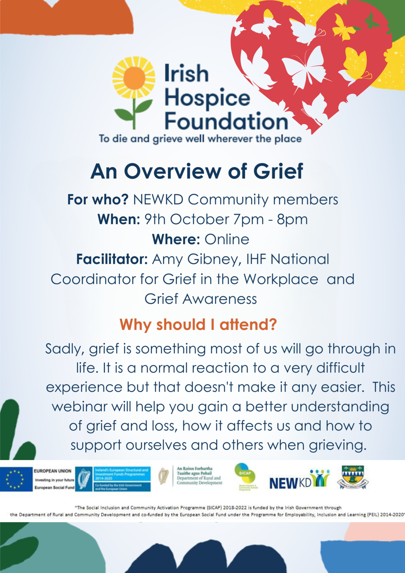 An Overview of Grief event at Kerry Mental Health & Wellbeing Fest 2022