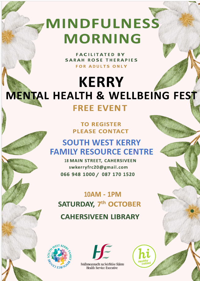 Mindfulness Morning event at Kerry Mental Health & Wellbeing Fest 2022