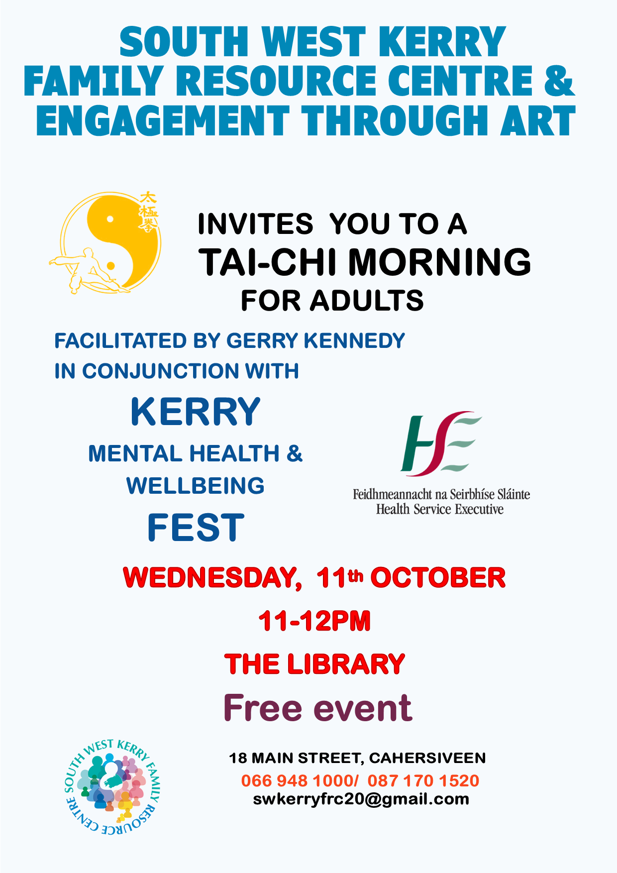 TAI- CHI Morning event at Kerry Mental Health & Wellbeing Fest 2022