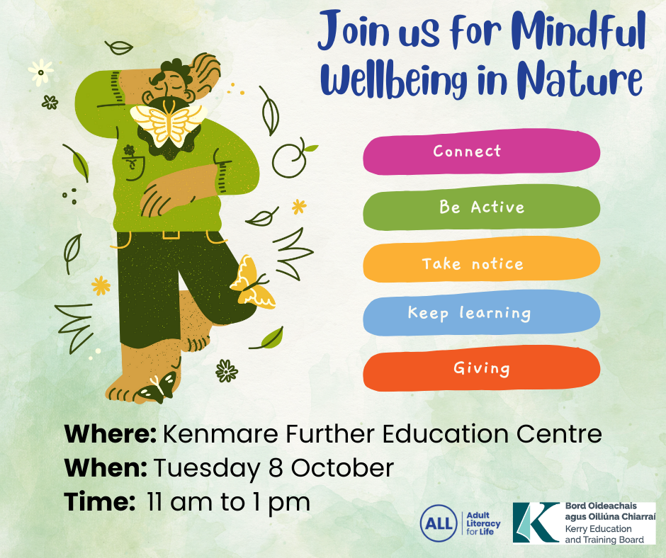 Mindful Well-being – Connecting with each other and with nature event at Kerry Mental Health & Wellbeing Fest 2023