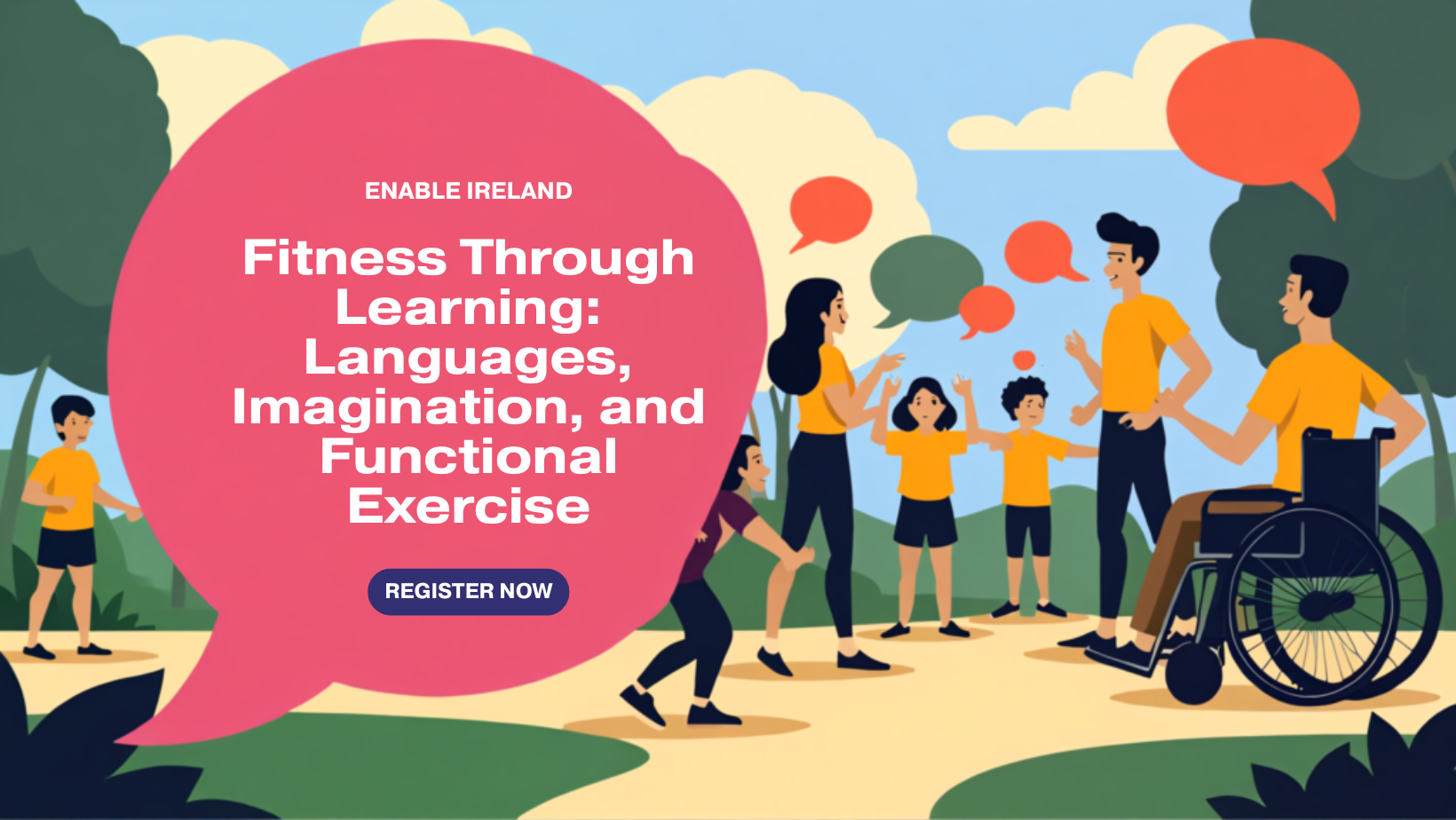 Fitness true learning languages, imagination, and functiona;l exercisess event at Kerry Mental Health & Wellbeing Fest 2022