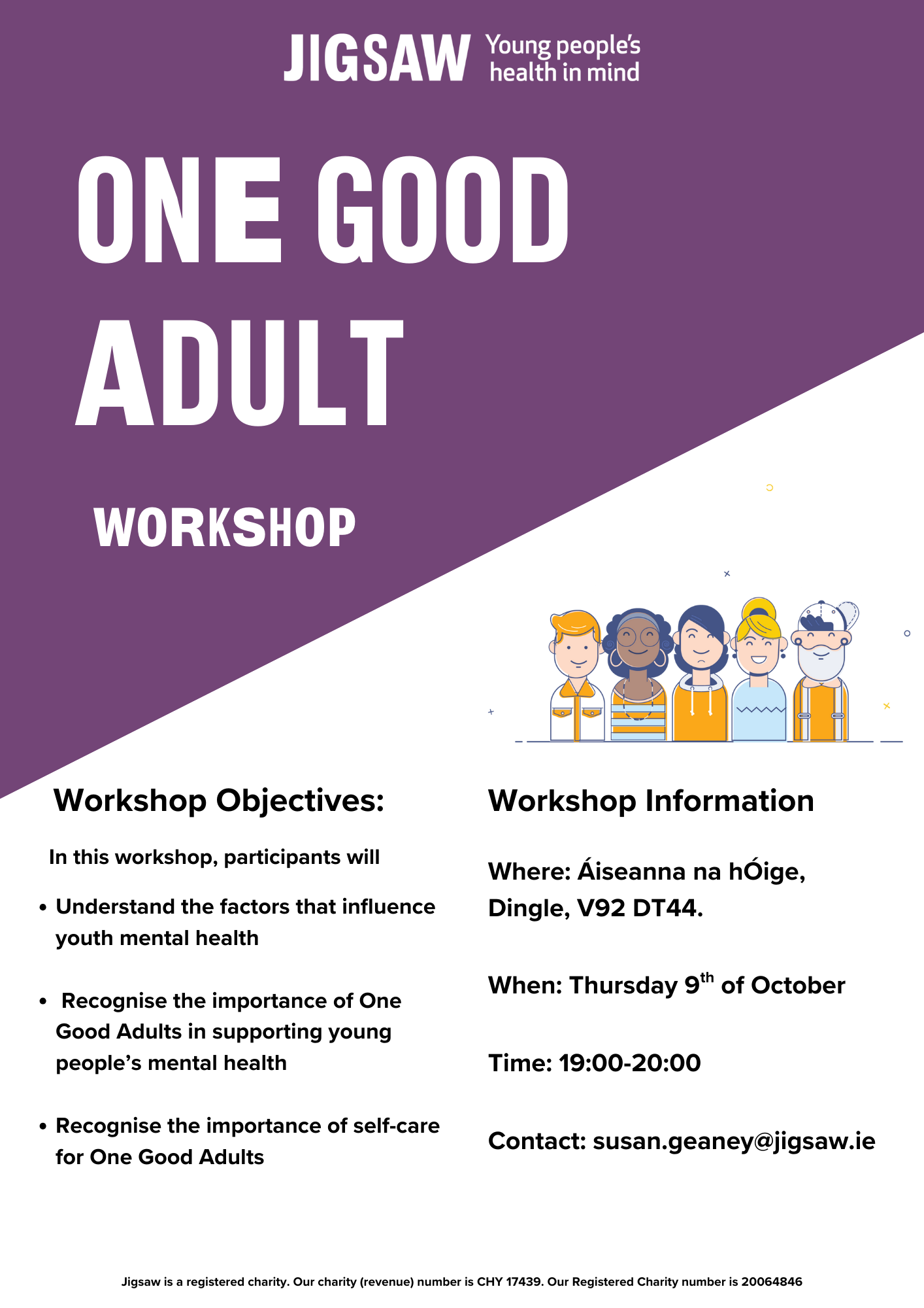 One Good Adult-Supporting Youth Mental Health event at Kerry Mental Health & Wellbeing Fest 2022