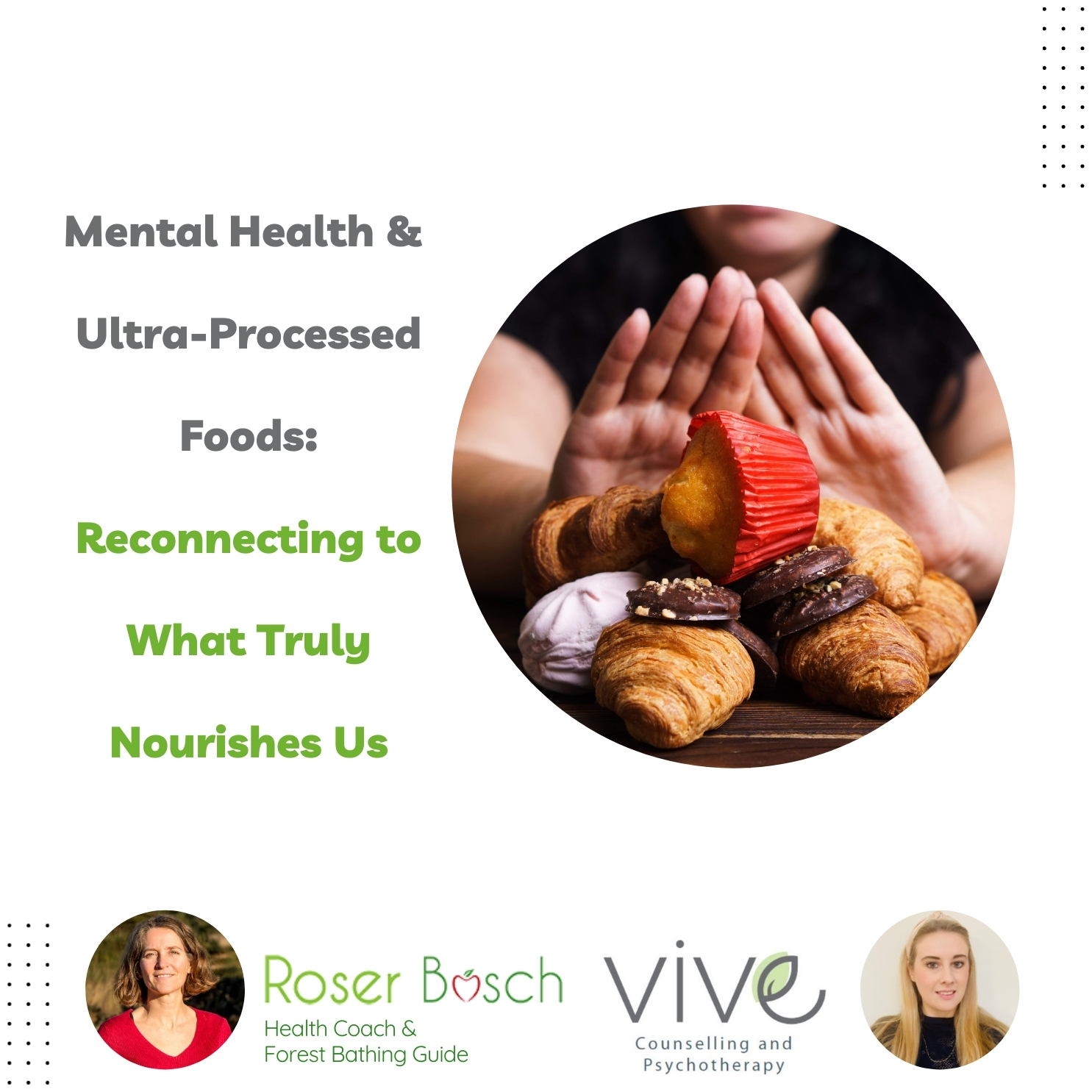 Mental Health & Ultra-Processed Foods: Reconnecting to What Truly Nourishes Us event at Kerry Mental Health & Wellbeing Fest 2022