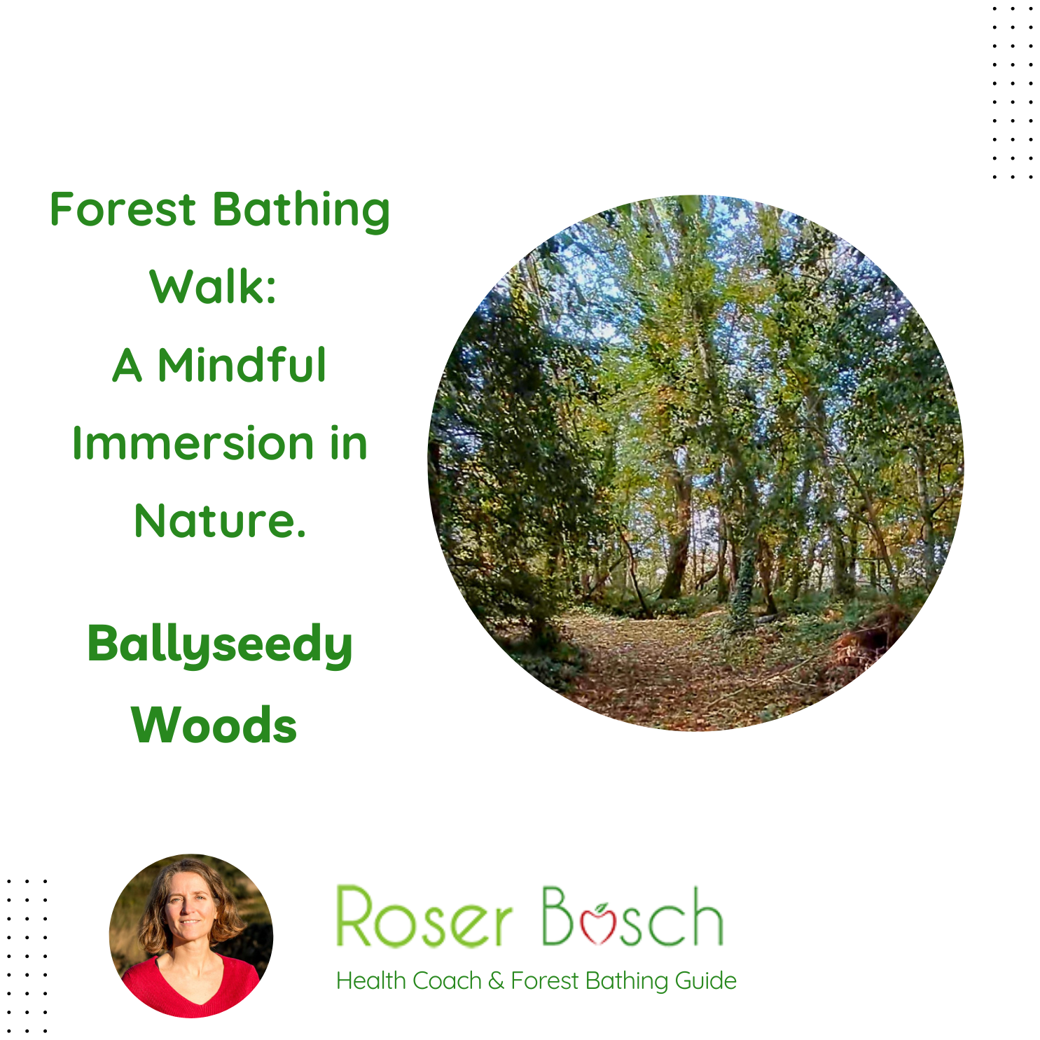 Forest Bathing Walk event at Kerry Mental Health & Wellbeing Fest 2022