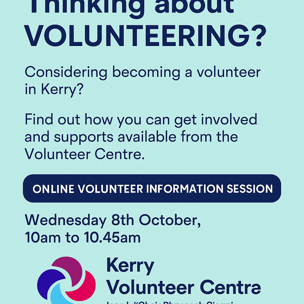 Find Your Place in the Kerry Volunteering Community! event at Kerry Mental Health & Wellbeing Fest 2022