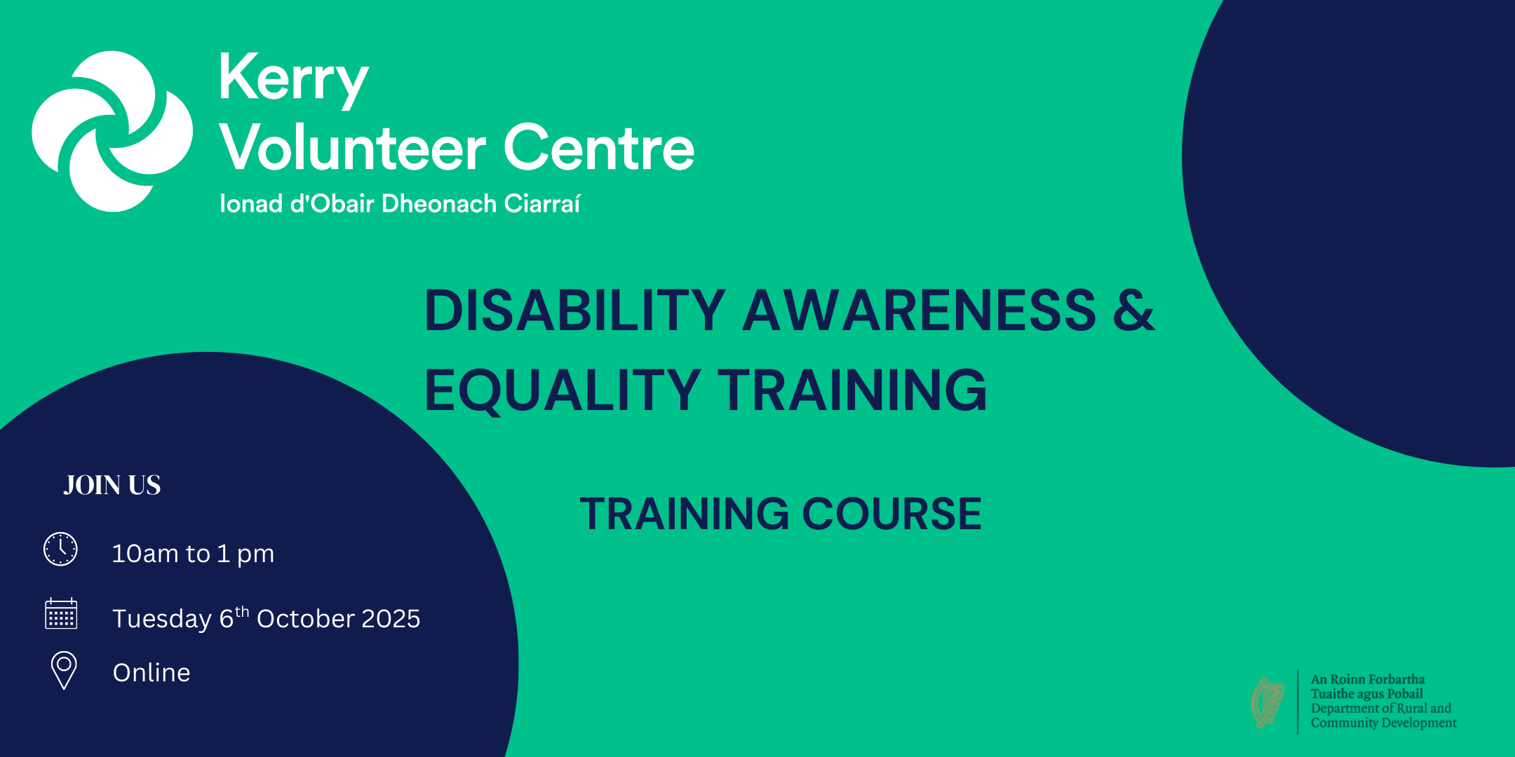 Disability Awareness & Equality Training (CPD Certified) event at Kerry Mental Health & Wellbeing Fest 2022