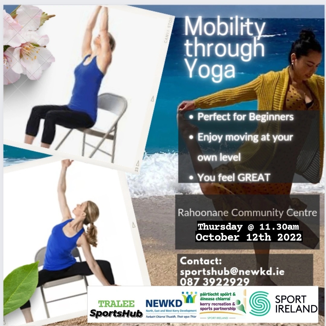 Movement through Yoga event at Kerry Mental Health & Wellbeing Fest 2022