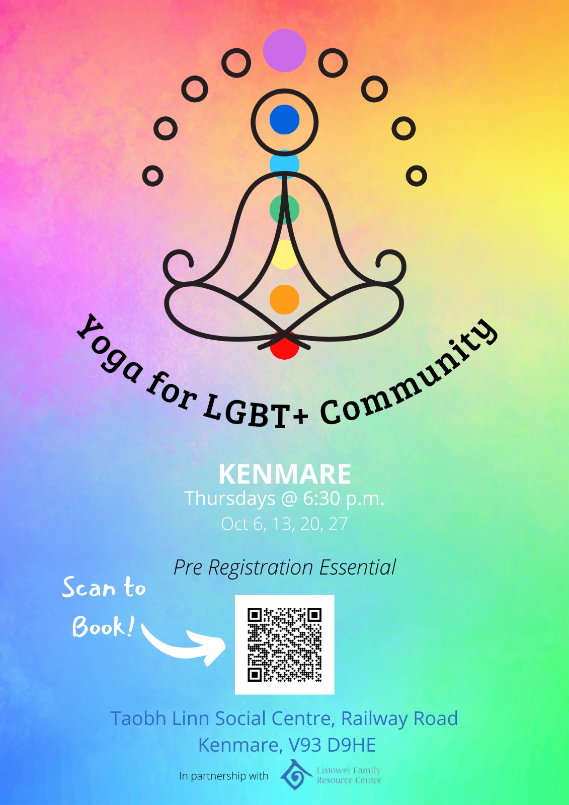 Yoga for the LGBT+ Community - Kenmare event at Kerry Mental Health & Wellbeing Fest 2022